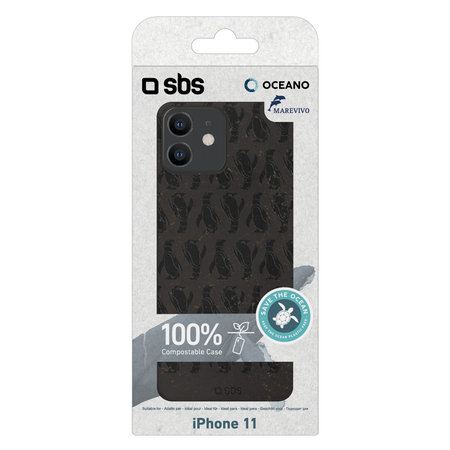 SBS - Tok Oceano - iPhone 11, 100% komposztálható, penguin