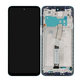 Xiaomi Redmi Note 9 Pro - LCD Kijelző + Érintőüveg + Keret (Aurora Blue) - 560005J6B200 Genuine Service Pack