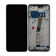 Xiaomi Redmi Note 9 Pro - LCD Kijelző + Érintőüveg + Keret (Interstellar Grey) - 560003J6B200 Genuine Service Pack