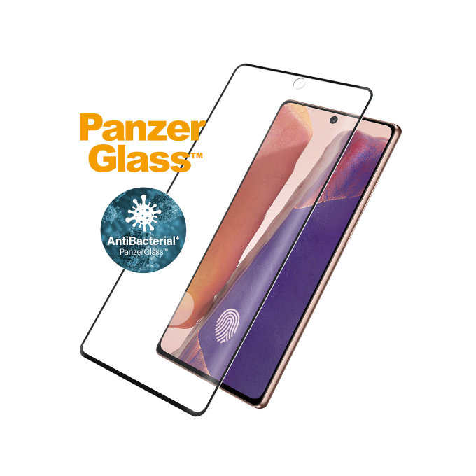 PanzerGlass - Edzett Üveg Case Friendly - Samsung Galaxy Note 20, Fingerprint komp., black
