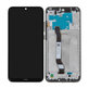 Xiaomi Redmi Note 8 - LCD Kijelző + Érintőüveg + Keret (Space Black) - 5600050C3J00 Genuine Service Pack