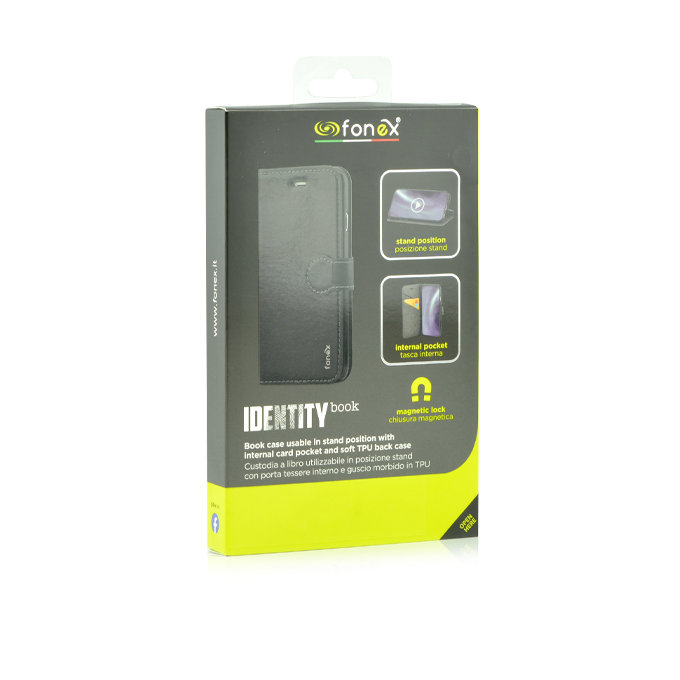 Fonex - Tok Book Identity - Samsung Galaxy A20e, fekete