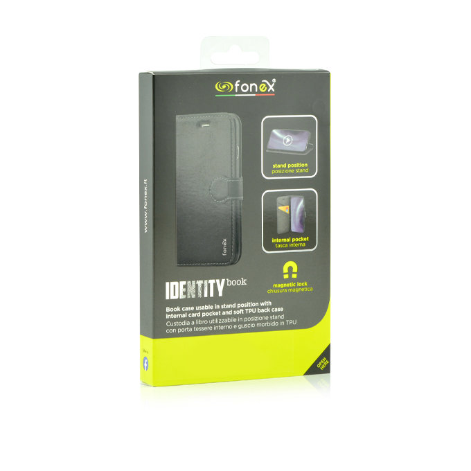 Fonex - Tok Book Identity - Samsung Galaxy A10, fekete