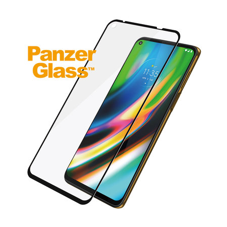 PanzerGlass - Edzett üveg Case Friendly - Motorola Moto G9 Plus, fekete