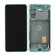 Samsung Galaxy S20 FE G780F - LCD Kijelző + Érintőüveg + Keret (Cloud Mint) - GH82-24220D, GH82-31328D, GH82-31329D, GH82-24219D Genuine Service Pack