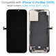 Kijelző iPhone 12 Pro Max, Érintőüveg kerettel, Refurbished