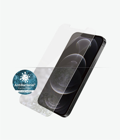 PanzerGlass - Edzett Üveg Standard Fit AB - iPhone 12 és 12 Pro, átlátszó