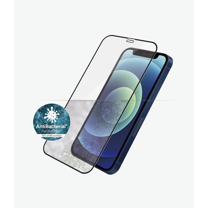 PanzerGlass - Edzett Üveg Case Friendly AB - iPhone 12 mini, fekete