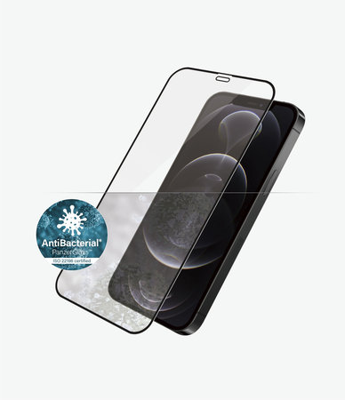 PanzerGlass - Edzett Üveg Case Friendly AB - iPhone 12 és 12 Pro, fekete
