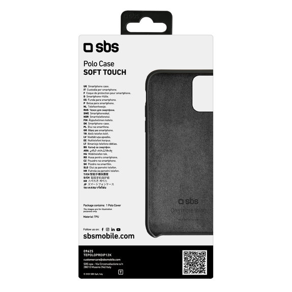 SBS - Tok Polo One - iPhone 12 mini, fekete