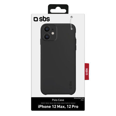 SBS - Tok Polo One - iPhone 12 és 12 Pro, fekete