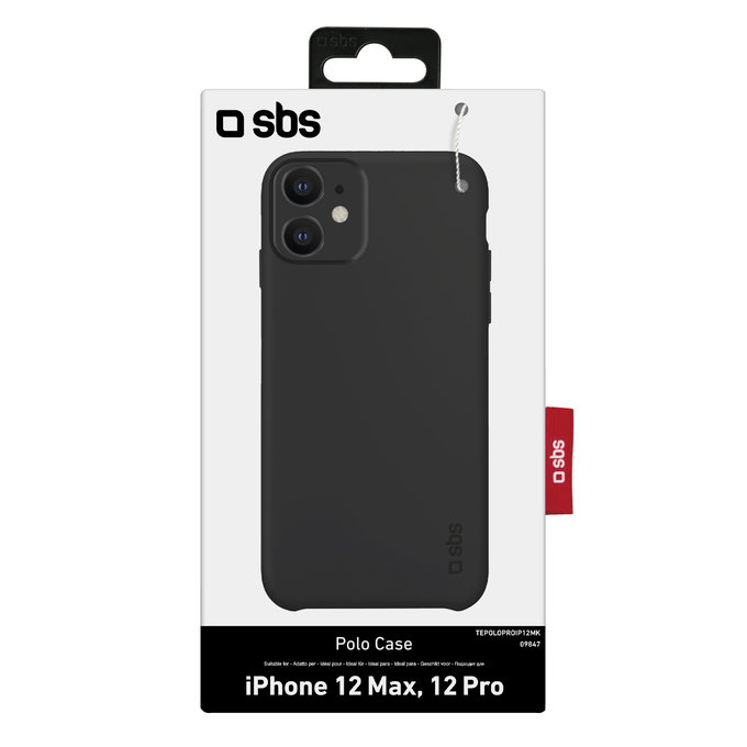 SBS - Tok Polo One - iPhone 12 és 12 Pro, fekete