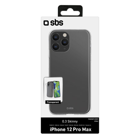SBS - Tok Skinny - iPhone 12 Pro Max, transparent