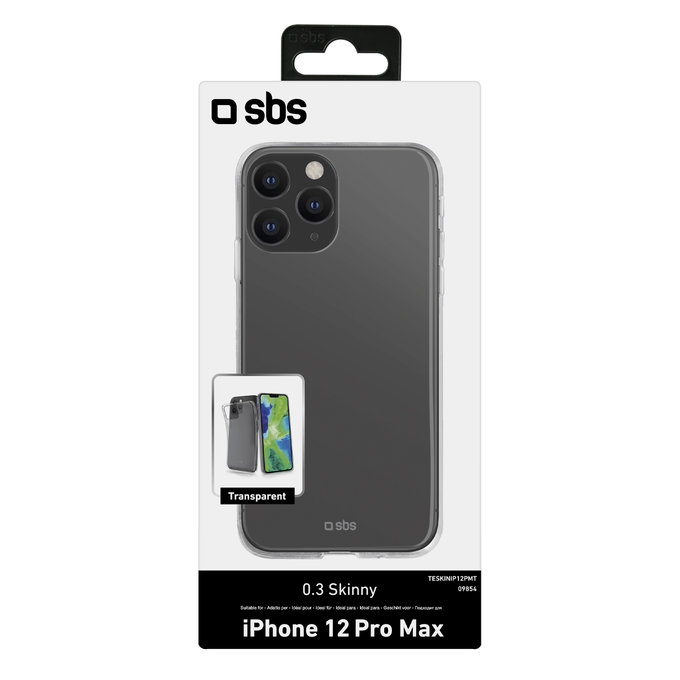 SBS - Tok Skinny - iPhone 12 Pro Max, transparent