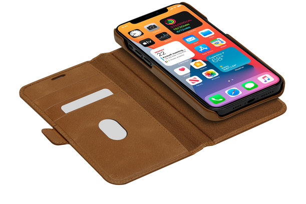 dbramante1928 - Lynge bőrtok iPhone 12 Pro Max készülékhez, cserzett