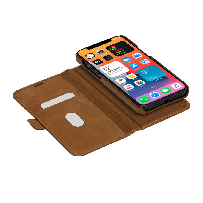 dbramante1928 - Lynge bőrtok iPhone 12 Pro Max készülékhez, cserzett