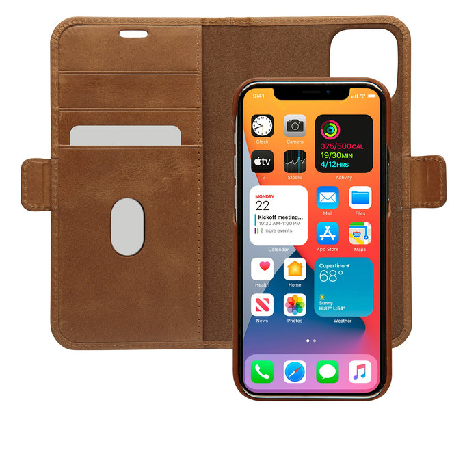 dbramante1928 - Lynge bőrtok iPhone 12 Pro Max készülékhez, cserzett