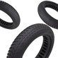 Xiaomi Mi Electric Scooter 1S, 2 M365, Essential, Pro, Pro 2 - Tartós Tömör Tömlő Nélküli Gumiabroncs (Black)