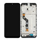 Motorola Moto G9 Play - LCD Kijelző + Érintőüveg + Keret (Black) - 5D68C17397 Genuine Service Pack