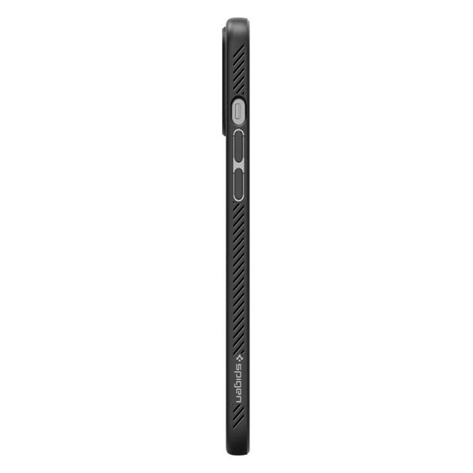 Spigen - Tok Liquid Air - iPhone 12 Pro Max, fekete