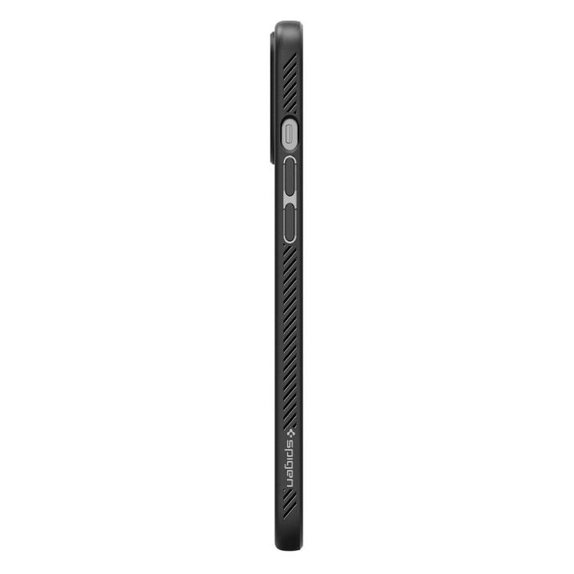 Spigen - Tok Liquid Air - iPhone 12 és 12 Pro, fekete