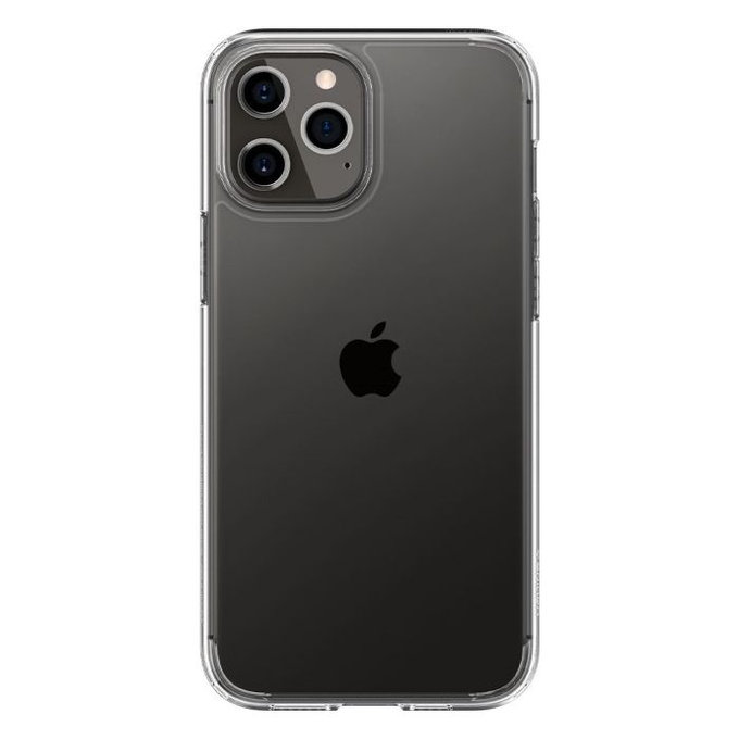 Spigen - Tok Ultra Hybrid - iPhone 12 és 12 Pro, átlátszó
