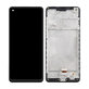 Samsung Galaxy A21s A217F - LCD Kijelző + Érintőüveg + Keret (Black) TFT