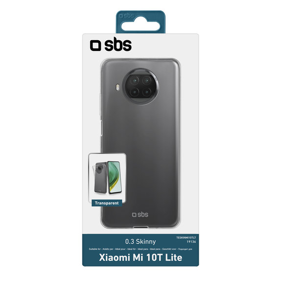 SBS - Tok Skinny - Xiaomi Mi 10T Lite 5G, transparent
