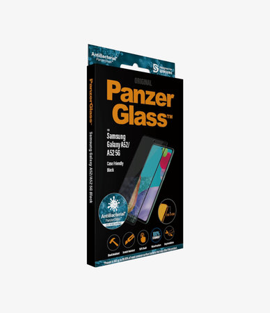 PanzerGlass - Edzett üveg Case Friendly AB - Samsung Galaxy A52, A52 5G, A52s és A53 5G, fekete