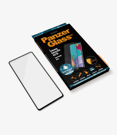 PanzerGlass - Edzett üveg Case Friendly AB - Samsung Galaxy A52, A52 5G, A52s és A53 5G, fekete