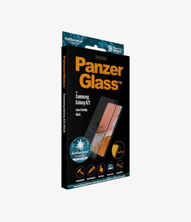 PanzerGlass - Edzett Üveg Case Friendly AB - Samsung Galaxy A72, fekete