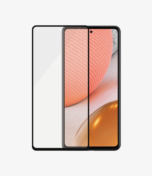 PanzerGlass - Edzett Üveg Case Friendly AB - Samsung Galaxy A72, fekete