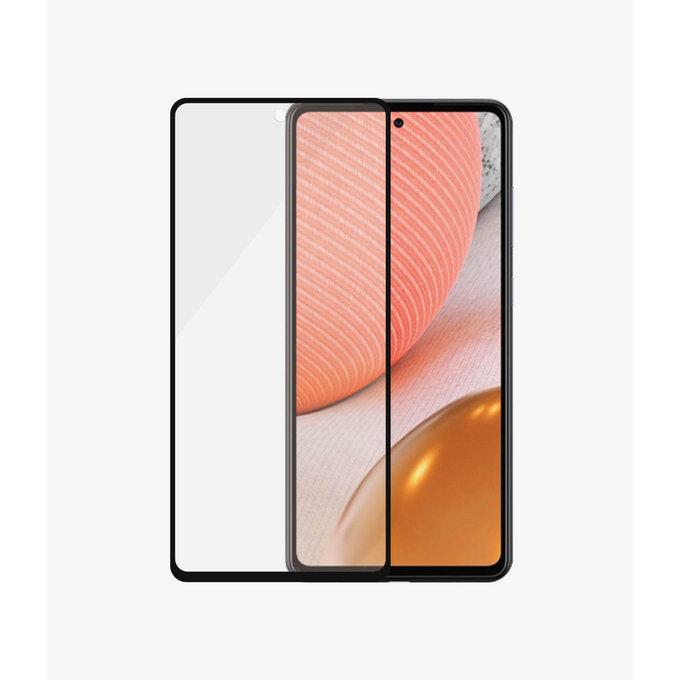PanzerGlass - Edzett Üveg Case Friendly AB - Samsung Galaxy A72, fekete