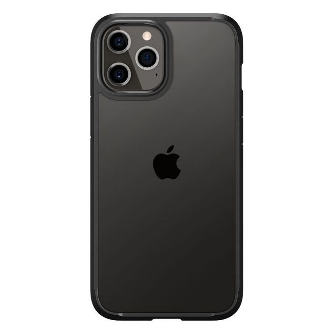 Spigen - Tok Ultra Hybrid - iPhone 12 Pro Max, fekete