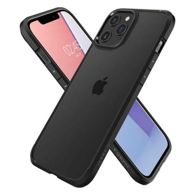 Spigen - Tok Ultra Hybrid - iPhone 12 Pro Max, fekete