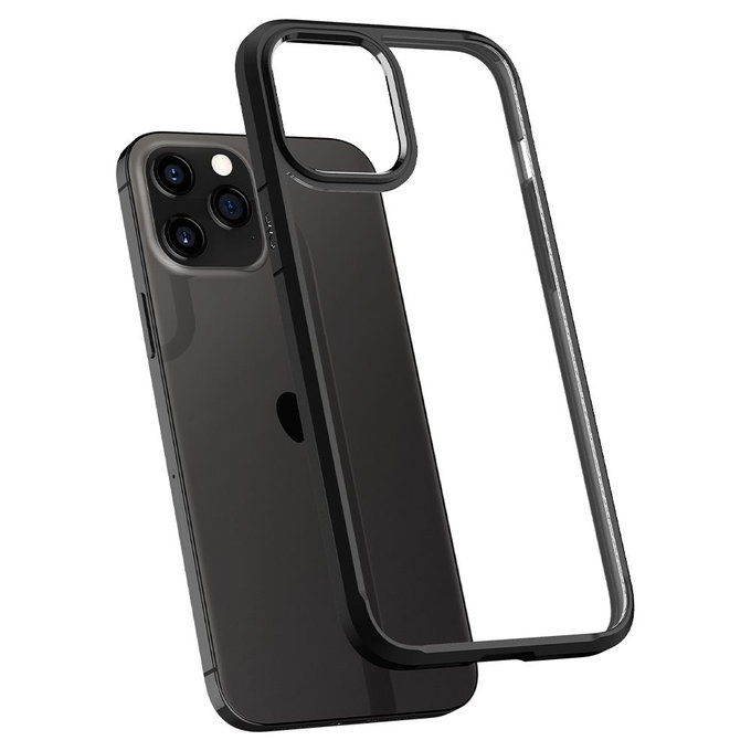 Spigen - Tok Ultra Hybrid - iPhone 12 Pro Max, fekete
