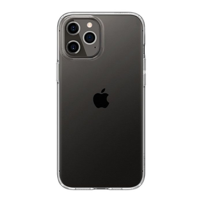 Spigen - Tok Liquid Crystal - iPhone 12 és 12 Pro, Crystal Clear