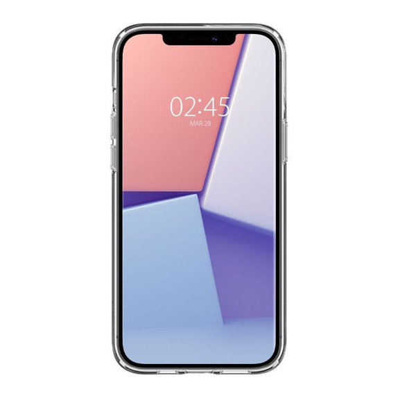 Spigen - Tok Liquid Crystal - iPhone 12 és 12 Pro, Crystal Clear