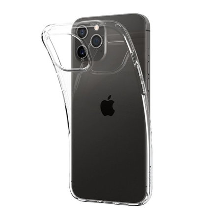 Spigen - Tok Liquid Crystal - iPhone 12 és 12 Pro, Crystal Clear