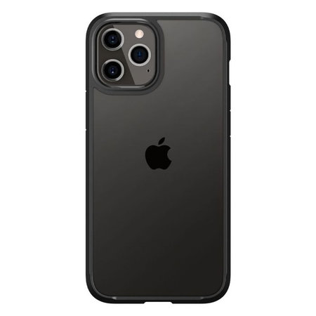 Spigen - Tok Ultra Hybrid - iPhone 12 és 12 Pro, fekete