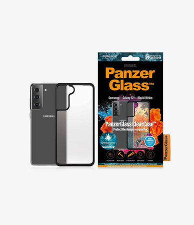 PanzerGlass - Tok ClearCase AB - Samsung Galaxy S21, fekete