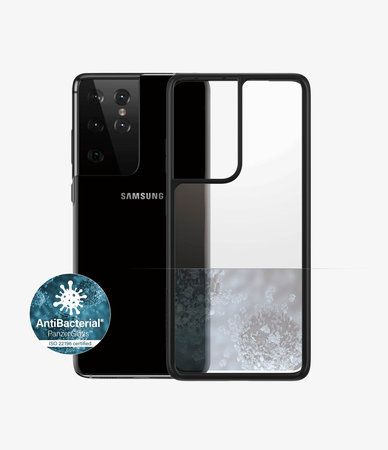 PanzerGlass - Tok ClearCase AB - Samsung Galaxy S21 Ultra, fekete