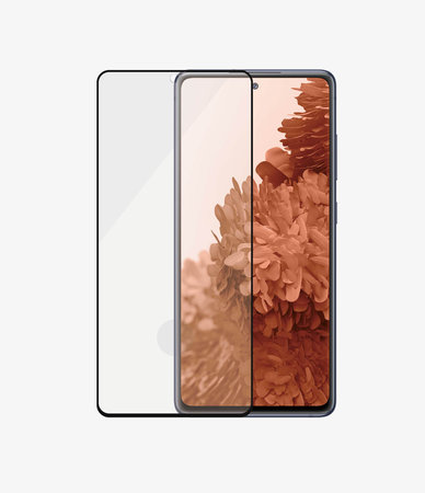 PanzerGlass - Edzett Üveg Case Friendly AB - Samsung Galaxy S21+, Fingerprint komp., fekete