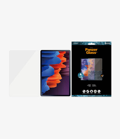 PanzerGlass - Edzett üveg tokbarát SMAPP a Samsung Galaxy Tab S7 + készülékhez, átlátszó