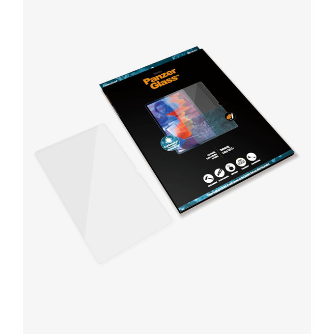 PanzerGlass - Edzett üveg tokbarát SMAPP a Samsung Galaxy Tab S7 + készülékhez, átlátszó