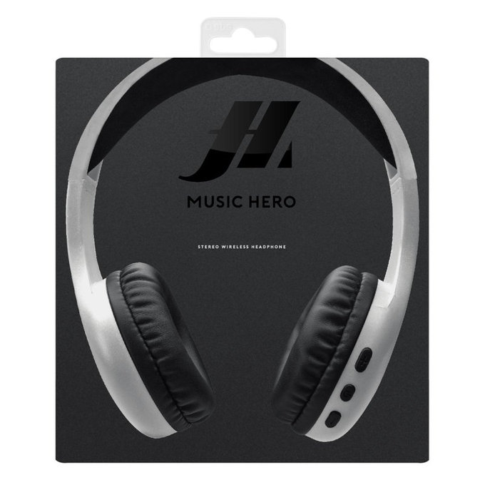 SBS - Vezeték nélküli fejhallgató mikrofonnal, fehér színben