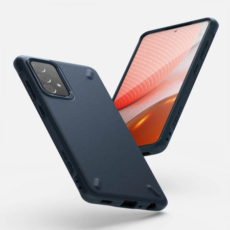 Ringke - Onyx tok Samsung Galaxy A72 5G készülékhez, kék