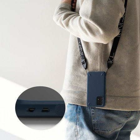 Ringke - Onyx tok Samsung Galaxy A72 5G készülékhez, kék