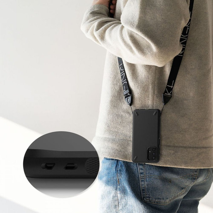 Ringke - Onyx tok Samsung Galaxy A32 5G készülékhez, fekete