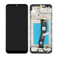 Samsung Galaxy A02s A026F - LCD Kijelző + Érintőüveg + Keret (Black) - GH81-20181A Genuine Service Pack